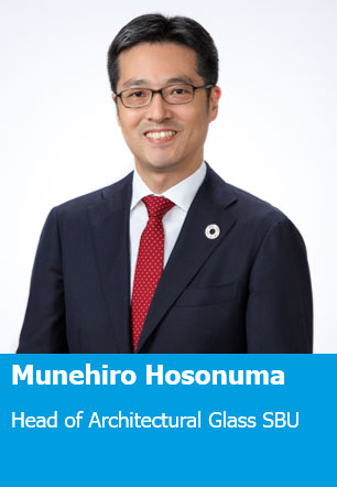 Munehiro Hosonuma Head of Architectural Glass SBU