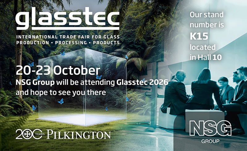 Exhibit at Glasstec 2026