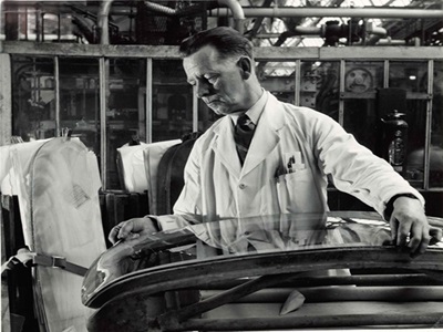 Windshield Glass Production