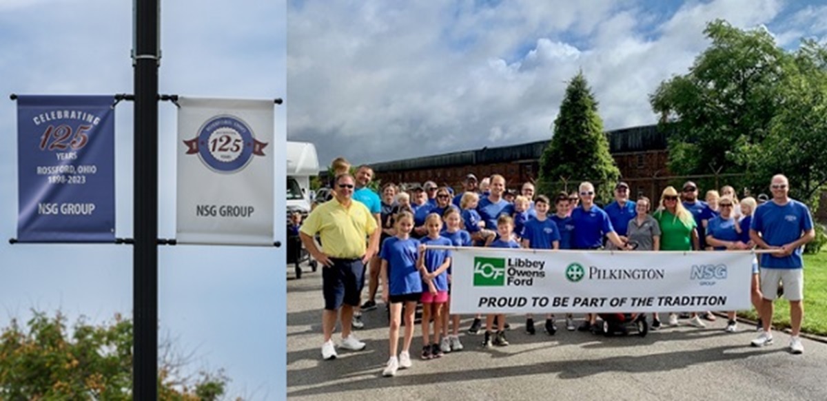 NSG Group Celebrated the 125th Anniversary of Rossford Plant A City