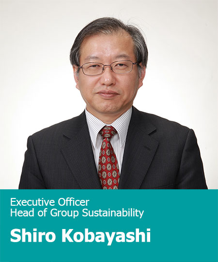 Executive Officer Head of Group Sustainability Shiro Kobayashi