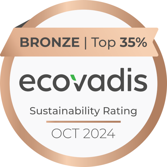 This is the bronze metal of EcoVadis