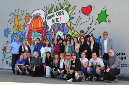 A group picture of the attendees of Safety day.
