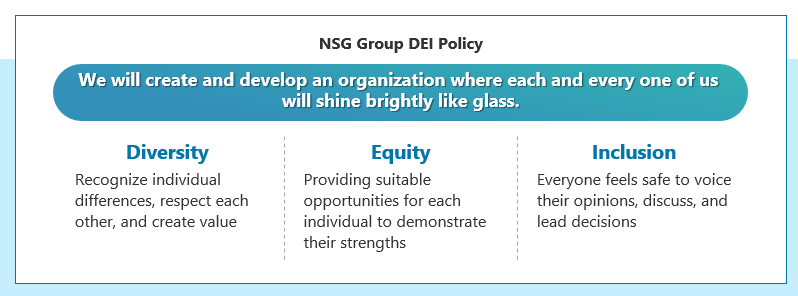 NSG Group DEI Policy